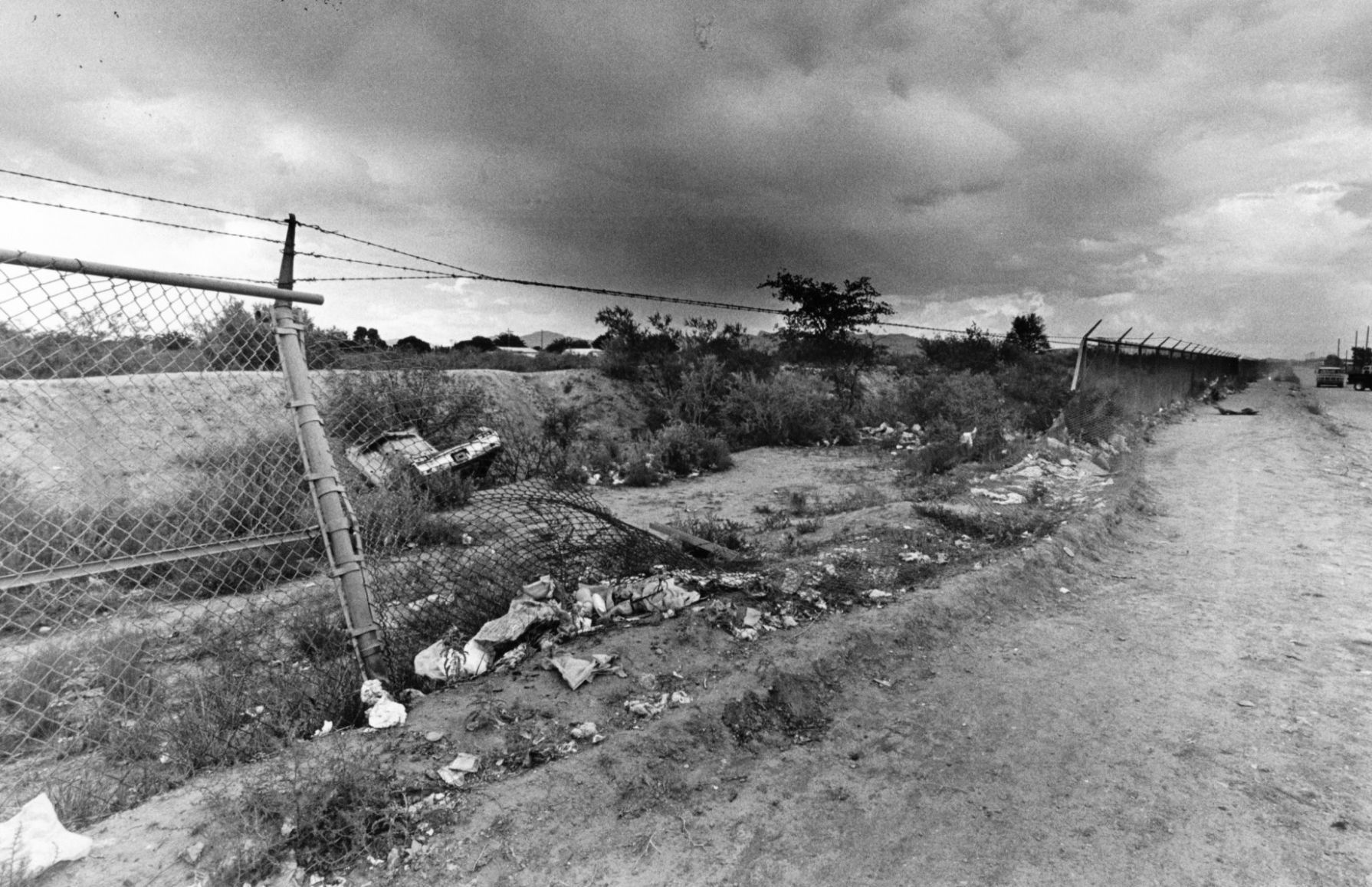 U.S. – Mexico border near Douglas, Ariz.